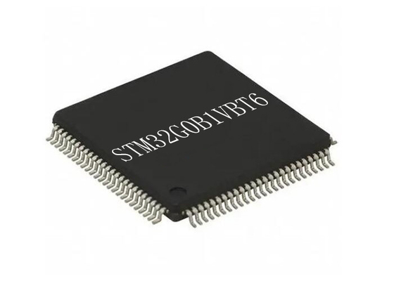 Greller Mikroregler des Mikroregler-MCU STM32G0B1VBT6 128KB bricht 100-LQFP ab
