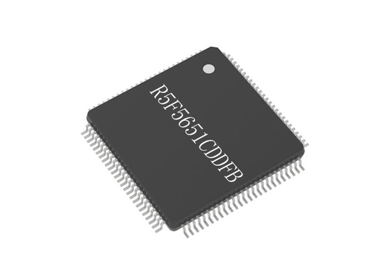 120MHz einkernige Mikroregler-Chips des Mikroregler-MCU R5F5651CDDFB 32Bit