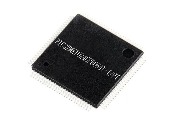 Universeller PIC32MK1024GPE064T-I/PT Mikroregler MCU 64-TQFP einkernig