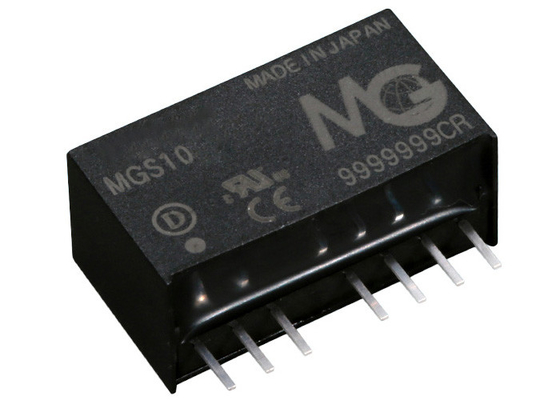 Isoliertes Modul Gleichstrom-Gleichstrom-Wandler MGS102412 7-SIP-Modul durch Lochpaket