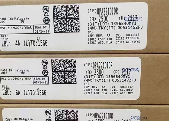 Niedrige Leistung OPA2210IDR 36V Betriebsverstärker IC 8-SOIC Integrierter Schaltkreislauf Chip