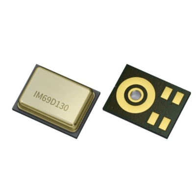 Sensor IC IM69D130V11XTSA2 Digitales MEMS-Mikrofon mit 69 dB Dynamischem Bereich