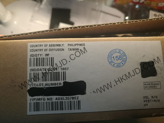 Sensor-IC ADXL357BEZ Niedrige Leistung 3-Achsen-MEMS-Beschleuniger 14-CLCC