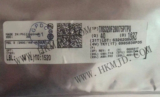 Mikrocontroller MCU TMS320F28075PTPQ 32-Bit-Einzelkern-Funktionssicherheits-Mikrocontroller für den Automobilbereich