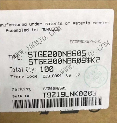 IGBT-Module für die Automobilindustrie STGE200NB60S IGBT-Module mit Einzel 600V 200A Fahrgestell