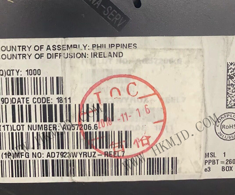 Integrierter Schaltkreislauf-Chip AD7923WYRUZ 4-Kanal 200 kSPS 12-Bit-ADC mit Sequenzer