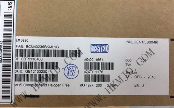 Wireless Communication Module BCM43236BKML1G Doppelband-Single-Chip-HF-SoC