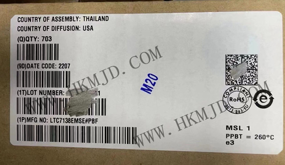 Integrierte Schaltkreischip LTC7138EMSE 400mA Buck-Schaltregulator IC MSOP16