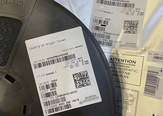 Mikrocontroller MCU LPC804M101JHI33 32-Bit-Einzelkern 15MHz Mikrocontroller IC