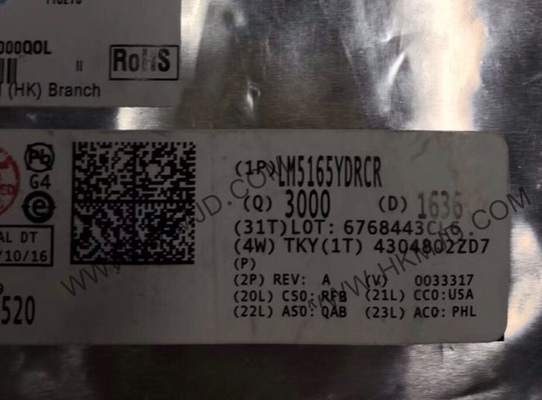 Integrierter Schaltkreislauf Chip LM5165YDRCR 150mA Synchroner Buck-Wandler VFDFN10