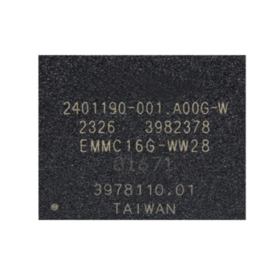 Speicher-IC-Chip EMMC08G-MV28-01J10 2,7 V bis 3,6 V 64 Gbit NAND-Flashspeicher FBGA-153