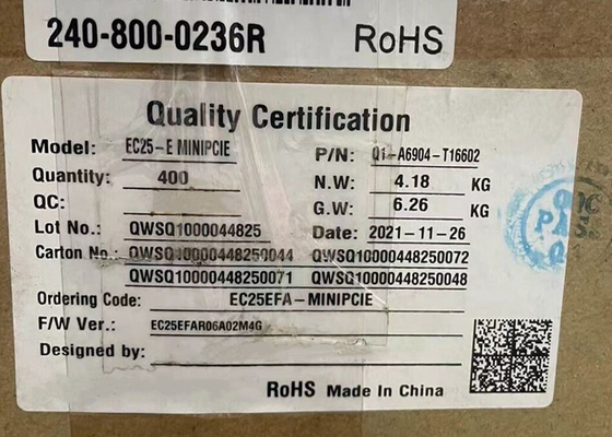 EC25EFA-MINIPCIE-S Wireless Communication Module EC25 Serie Mini PCIe LTE Cat 4 Modul