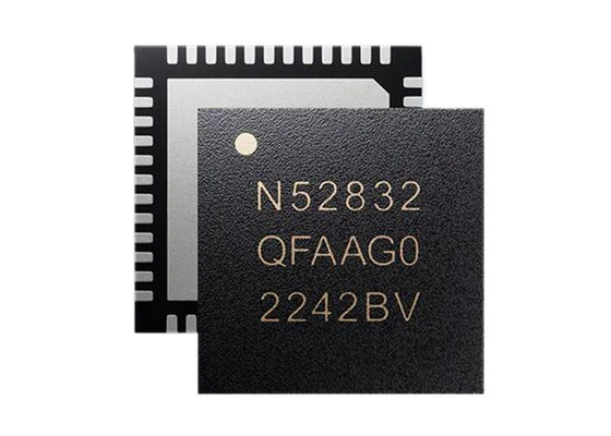BT IC NRF52832 2,4 GHz Vielseitig BT Niedrige Energie 5,4 SoC QFN-48 Multiprotocol SoC