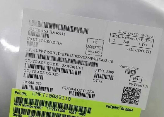 Wireless Communication Module EFR32BG22C224F512IM32-CR Hochleistungs-Wireless Gecko SoC mit 2,4 GHz