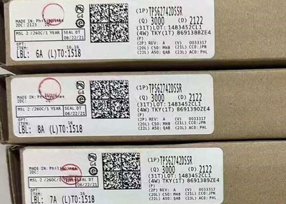 Integrierter Schaltkreislauf Chip TPS62742DSSR Step Down Converter für Anwendungen mit geringer Leistung