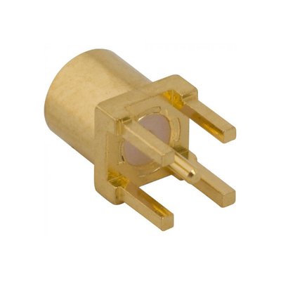 Verbindungen 925-137J-51P 50Ω SMPM Gerade PCB Glatte Bohrung Jack durch Loch