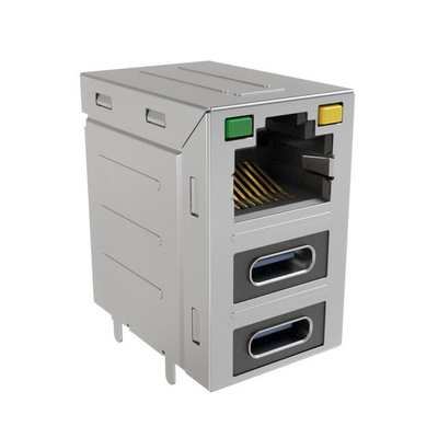 RJE36188324CH-Anschlüsse Modular Jack 8POS RJE36-Serie Kombi-Stack-Anschlüsse