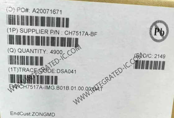 CH7517A Integrierter Schaltkreislauf Chip Low-Power DisplayPort zum VGA-Wandler QFN-40