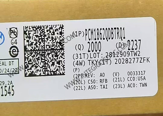 PCM1862QDBTRQ1 Integrierter Schaltkreislauf-Chip Automobil 2-Kanal 192-kHz Audio ADCs