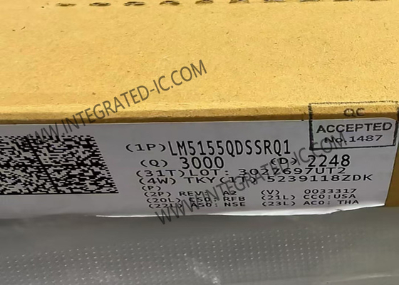 Integrierter Schaltkreislauf-Chip LM5155QDSSRQ1 Nicht-synchroner Steigerungskontroller 2,2 MHz