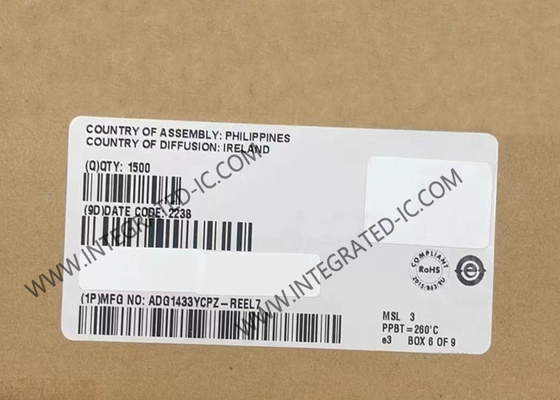 ADG1433YCPZ Integrierter Schaltkreislauf Chip iCMOSTM Schalter 4.7 Ohm Industrielle CMOS Analogschalter