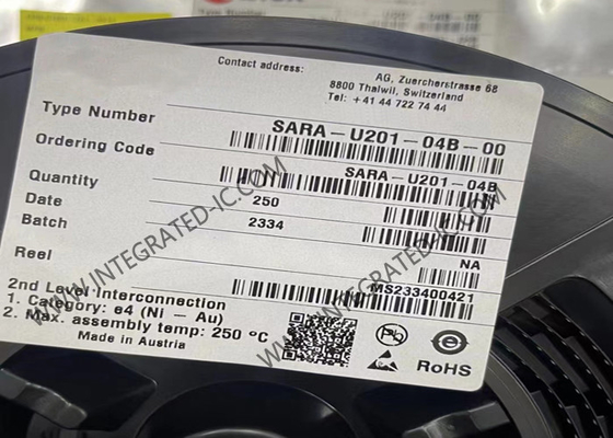 SARA-U201-04B-00 Modul für drahtlose Kommunikation HSPA/GSM-Module mit 2G Fallback