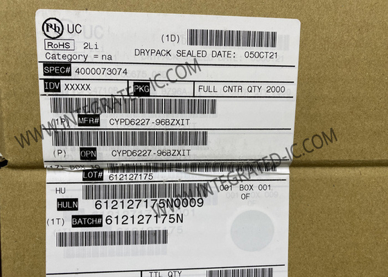 CYPD6227-96BZXI Integrierter Schaltkreis Chip Dual Port USB Typ-C Steuerung IC VFBGA96