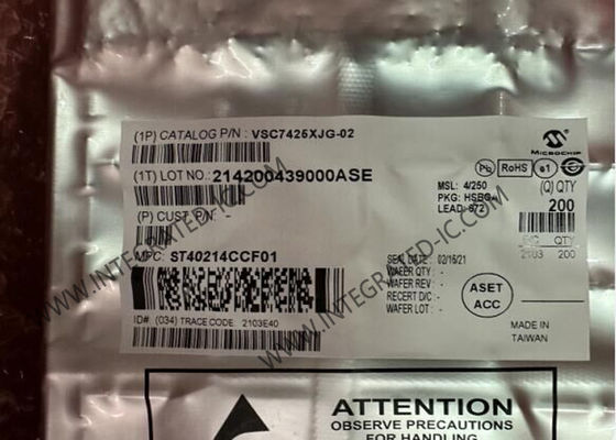 Ethernet-IC VSC7425XJG-02 10 Port Managed Layer 2-Ethernet-Switch-IC mit 12 Transceiver BGA-672