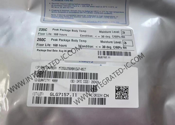 Gedächtnis IC Chip Integrated Circuits MT25QU256ABA1EW7-0SIT 256Mbit 133MHz 8-WDFN