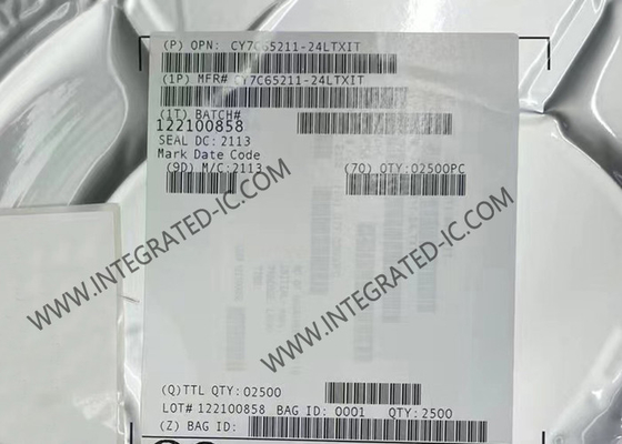 CY7C65211-24LTXIT Integrierter Schaltkreislauf-Chip USB-Serien-Einkanal-Brückensteuerung