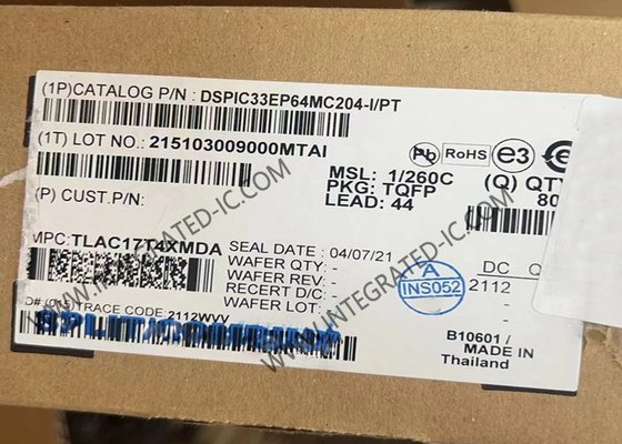 DSPIC33EP64MC204-I/PT Mikrocontroller MCU 16-Bit-Digitalsignalcontroller TQFP-44