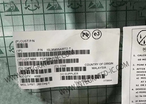 ISL95855AIRTZ Integrierter Schaltkreislauf 0V bis 1,52V Spannungsregler für IMVP8TM-CPUs