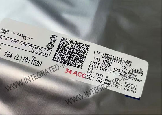 LMK00308SQ Integrierter Schaltkreislauf 3,1 GHz 8-Ausgabe Differential Clock Puffer WQFN-40