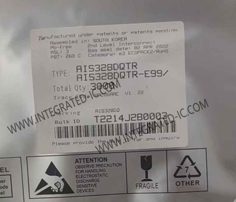 AIS328DQTR Sensor IC Automobil 3-Achsen Beschleuniger mit digitaler Ausgabe