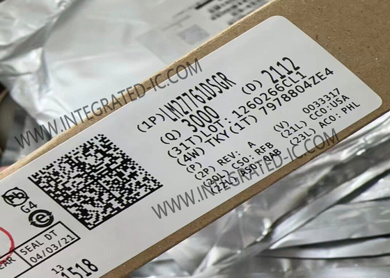 LM27761DSGR Integrierter Schaltkreislauf Chip Geräuscharme Inverter mit integriertem LDO