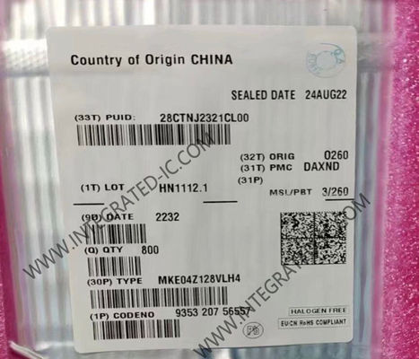 MKE04Z128VLH4 Mikrocontroller MCU 48MHz Kinetis KE04 Mainstream ARM Cortex-M0 MCU LQFP-64