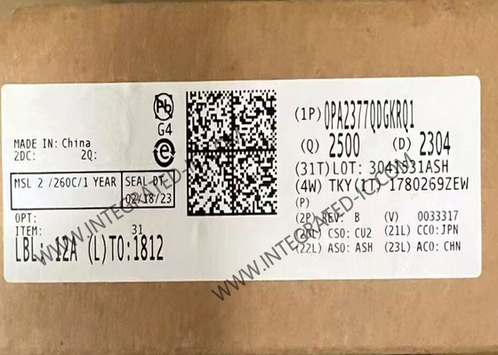 OPA2377QDGKRQ1 Integrierter Schaltkreislauf Chip Niedriggeräusch 5MHz CMOS Betriebsverstärker
