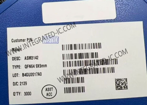 ASM3142 USB 3.1 Gen 2 Controller-Chip mit PCI-E 3.0 X2-Kanälen und zwei USB3.1-Schnittstellen für 50% Energieeinsparung