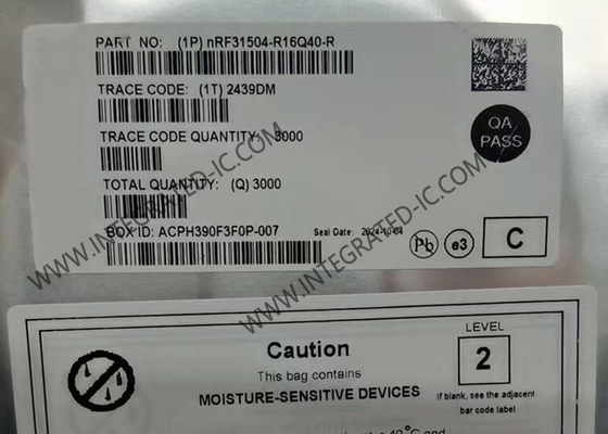 NRF31504-R16Q40 integrierter Schaltkreislauf Chip Hochleistungs 2,4 GHz RF SoC QFN40 Paket