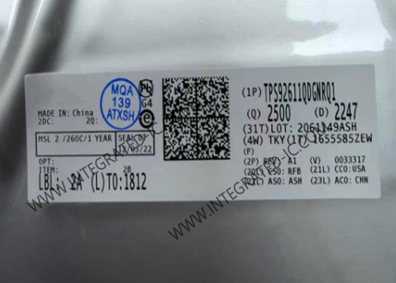 TPS92611QDGNRQ1 Integrierter Schaltkreislauf Chip Automotive Einkanal-LED-Treiber HVSSOP-8