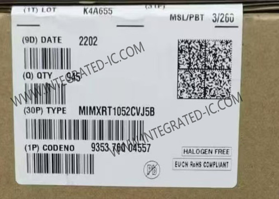 Einkerniger Mikroregler IC MIMXRT1052CVJ5B-integrierter Schaltung des Chip-196LFBGA