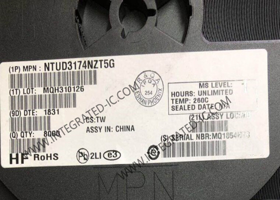 NTUD3174NZT5G Integrierter Schaltkreislauf Chip 20V 280mA Doppel-N-Kanal-MOSFET-Transistoren