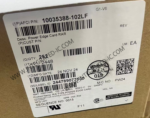 10035388-102LF-Anschlüsse Niedrigprofil-AC/DC-Stromverteilanschluss