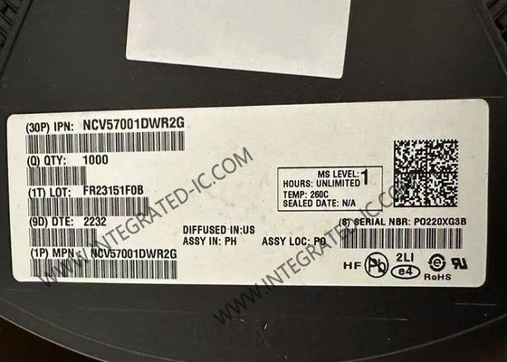 Integrierter Schaltkreislauf-Chip NCV57001DWR2G 1200Vrms 1 Kanal-Gate-Treiber 16-SOIC