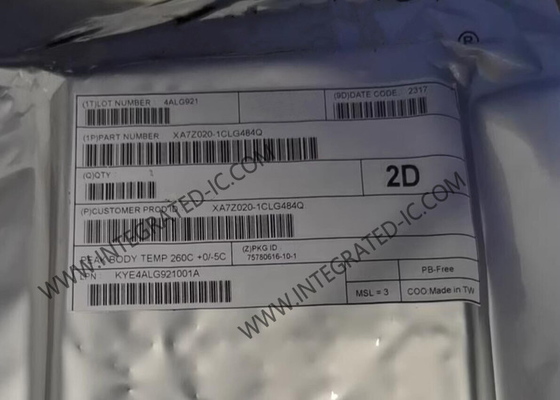 Integrierter Schaltkreis-Chip XA7Z020-1CLG484Q LFBGA484 Feldprogrammierbares Tor-Array