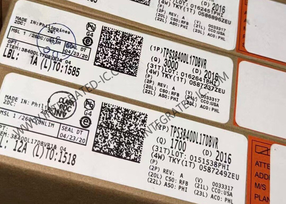 TPS3840DL17DBVR Integrierter Schaltkreislauf Chip Hochspannungsüberwacher mit MR und programmierbarer Verzögerung