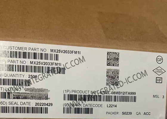 MX25V2033FM1I Speicher-IC-Chip 2Mbits CMOS MXSMIO® Serien-NOR Flash-Speicher-IC SOP-8
