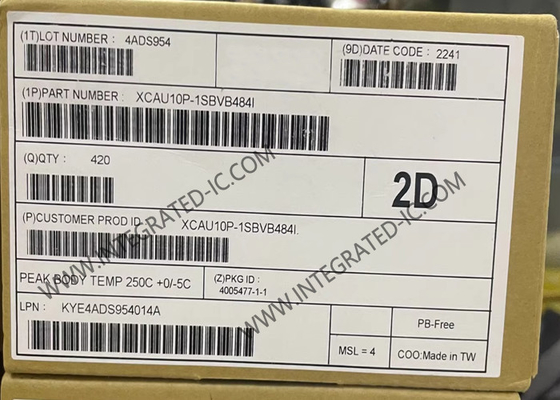 Feldprogrammierbare Tor-Array XCAU10P-1SBVB484I 3,5 Mbit Artix UltraScale+ Feldprogrammierbare Tor-Array