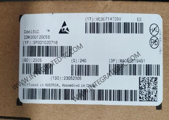 IDW20G120C5B Integrierter Schaltkreislauf Chip 1200V 20A Siliziumkarbid Schottky Diode zum Laden von EV