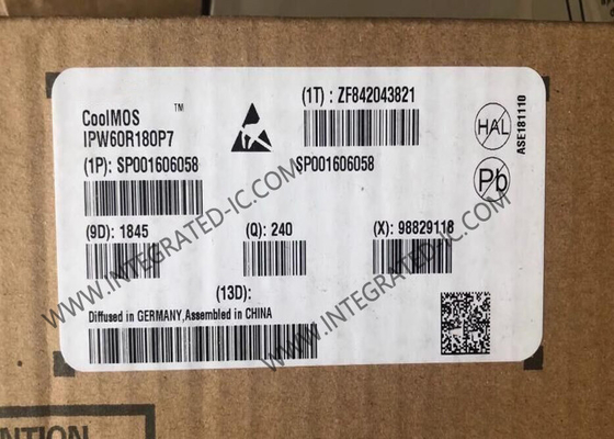 Integrierte Schaltkreischip IPW60R180P7 Hochenergieeffizienz MOSFET Transistor
